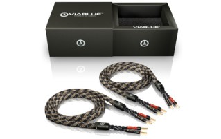 ViaBlue Lautsprecherkabel, SC-4 Silver-Series Single-Wire Lautsprecherkabel mit Aderendhlsen