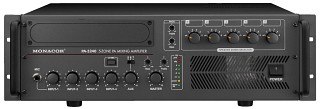 Amplificadores: Amplificadores mezcladores de zona, Amplificador mezclador de megafona mono, 5 zonas PA-5240