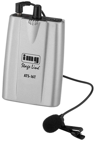 Systmes de guide pour groupes, Emetteur PLL 16 canaux pour fonctionnement d'un microphone et signaux audio Ligne ATS-16T