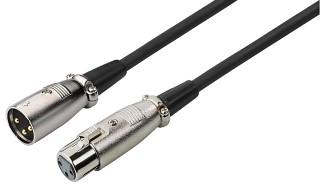 Cables de micrfono: XLR, Cables XLR MEC-2000/SW