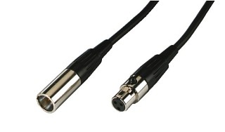 Cables de micrfono: XLR, Cable XLR mini MCM-500/SW