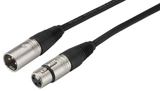 Cables de micrfono: XLR, Cables XLR MECN-2000/SW
