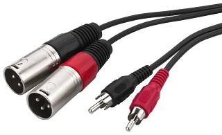 Adaptateurs: XLR, Cordon adaptateur audio MCA-327P