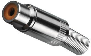 Plugs and inline jacks: RCA, RCA plug-in connector T-702