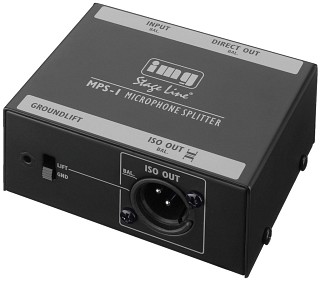 Signaloptimierer: Splitter und bertrager, Mikrofon-Splitter MPS-1