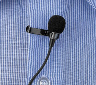 Tie clip microphones, Electret lavalier microphone CM-501