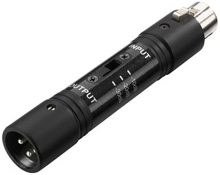 Accessoires micro, Attnuateur rglable pour microphones symtriques MA-123