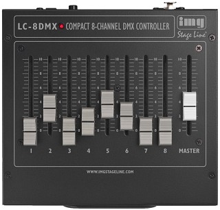 Contrleurs, Contrleur DMX compact LC-8DMX