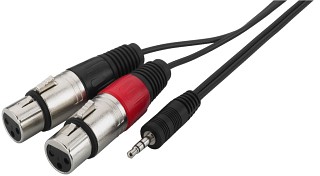 Adapter: XLR, Audio-Adapterkabel MCA-329J