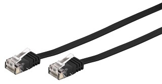 Data cables: Network cables, Cat. 6 Flat Network Cables, U/UTP CAT-61F/SW