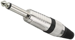 Stecker und Kupplungen: Klinke 6,3 mm, 6,3-mm-Klinkenstecker, mono T-110/SW